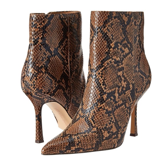 The Drop Shoes - NWT! The Drop Snakeskin Booties